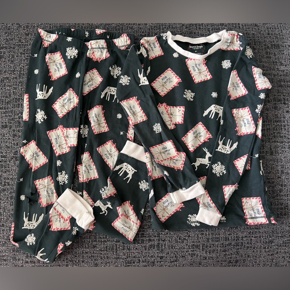 Burts bees Christmas pajamas
